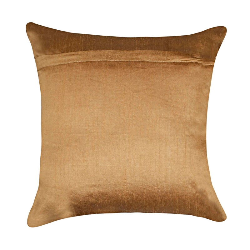 KINGLY 5 Packs Neutral Decorative Cushion Pillow Covers for Living Room Couch Bed Sofa, Rustic Farmhouse Home Decor, Soft Plush Striped Corduroy Square Cushion (16 x 16 Inch) (Gold) (Pack of 5) - Image 4