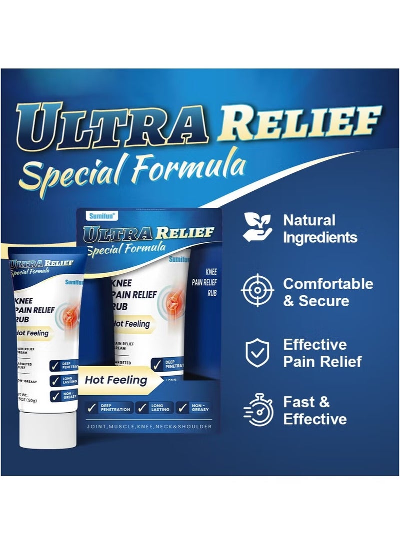 سوميفون كريم للعناية بمفاصل الركبة، يُخفف آلام الركبة، مستخلص أعشاب طبيعية، ٥٠ غرام - Image 3