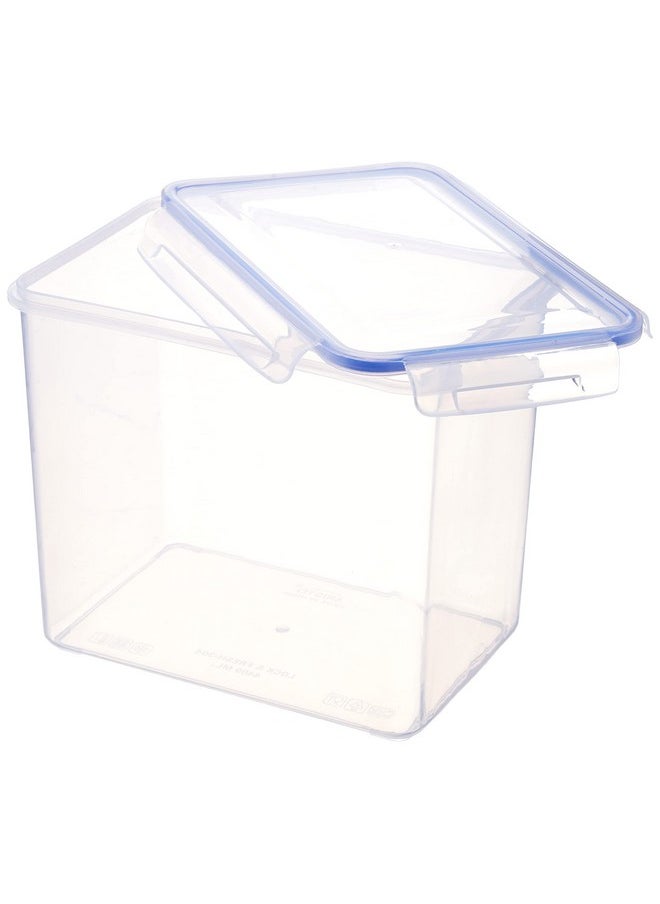 Aristo - Aristo Lock & Fresh 304 Plastic Storage Container For Storing grains, pulses, rice, wheat etc - 4400 ML, Transparent Clear, large (LOCK&FRESH304) (22 x 15.5 x 19cm) - Image 1