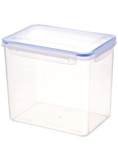 Aristo Aristo Lock & Fresh 304 Plastic Storage Container For Storing grains, pulses, rice, wheat etc - 4400 ML, Transparent Clear, large (LOCK&FRESH304) (22 x 15.5 x 19cm)  - Image 1