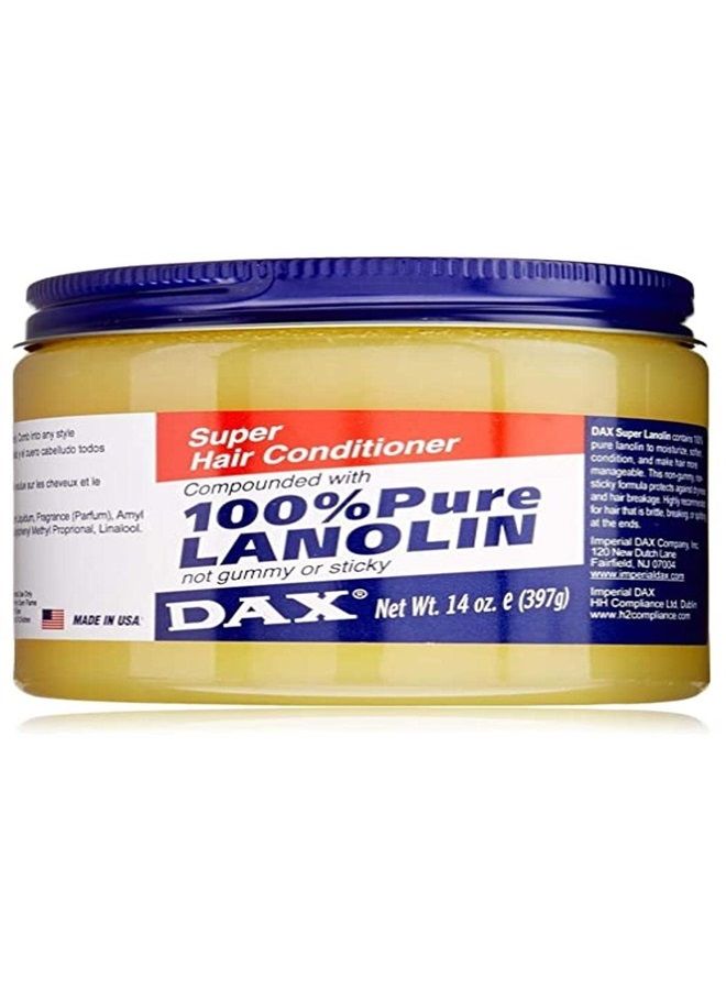 Dax Super Lanolin Hair Conditioner, 14 Ounce