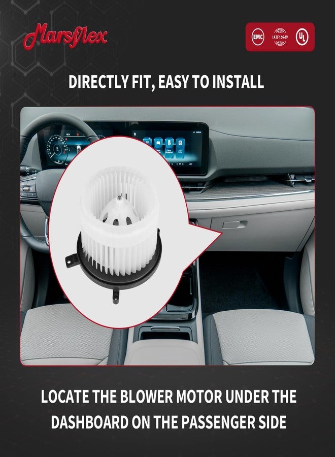 Marsflex Front Blower Motor 700216 for 2008-2017 Dodge Grand Caravan Durango, for Chrysler Town & Country, for Jeep Grand Cherokee, 2009 2010 2011 2012 2013 2014 2015 2016 Blower Motor OE: 68079477AB - Image 5