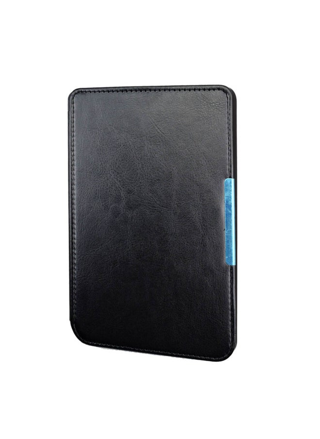 Generic - Pocketbook626 Electronic Book Protective Cover Touch Lux23 Magnetic Attraction PU Leather Shell Simple Style In Stock-Color:Red-Applicable Model:Pocketbook Touch Lux2/3(PB 626) - Image 1