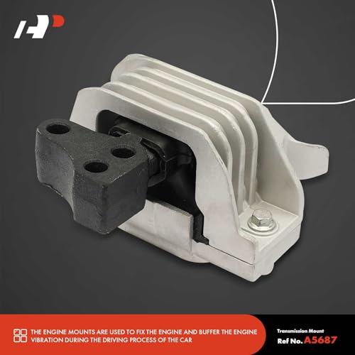 A-Premium 2PCS Engine Motor Mount and Transmission Mount Set Compatible with Dodge Journey 2011-2020 & Chrysler 200 2013-2014, 2.4L, Automatic Transmission, Replace# 05147130AE, 05147129AD - Image 5