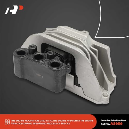 A-Premium 2PCS Engine Motor Mount and Transmission Mount Set Compatible with Dodge Journey 2011-2020 & Chrysler 200 2013-2014, 2.4L, Automatic Transmission, Replace# 05147130AE, 05147129AD - Image 4