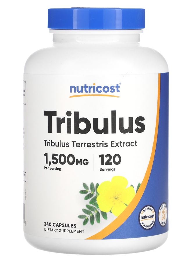 Nutricost Tribulus 1500 mg 240 Capsules (750 mg per Capsule)