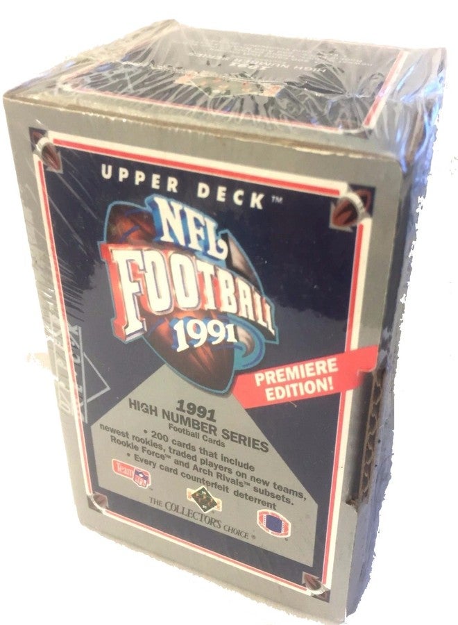 Upper Deck 1991 NFL Football High Number Series Box - Image 1