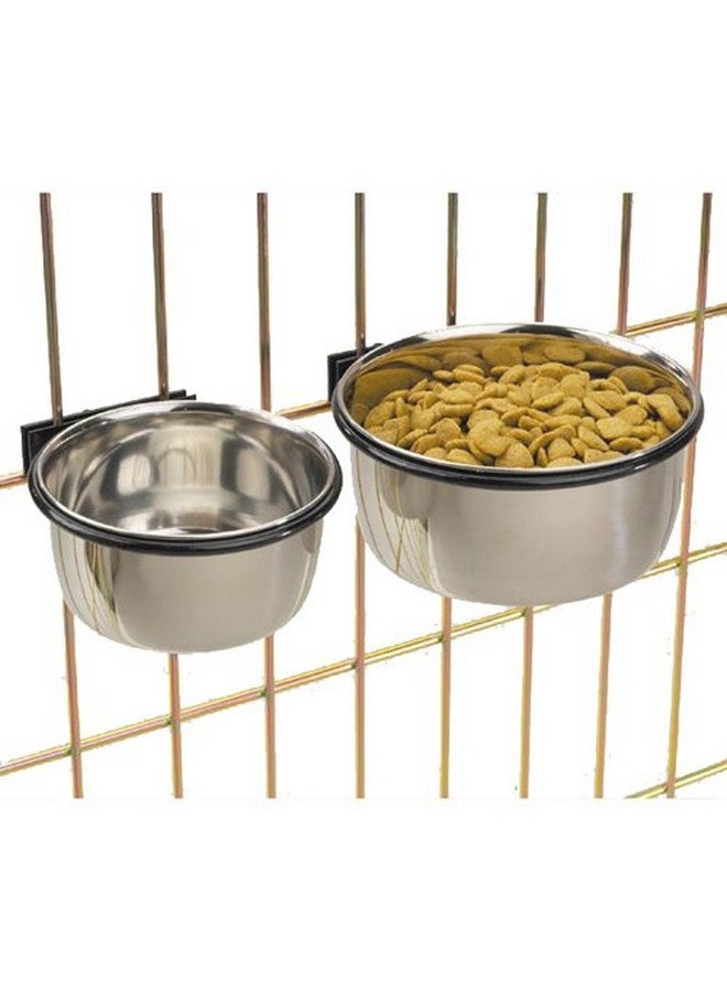 برو سيليكت أكواب برو سيليكت من الفولاذ المقاوم للصدأ - أكواب متعددة الاستخدامات لأقفاص الحيوانات الأليفة والحيوانات، 26 أونصة - Image 2