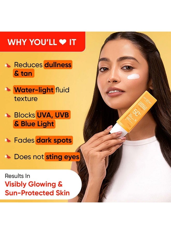 Dot & Key Ceramides & Hyaluronic Skin Barrier Repair + Face Cream For Dry Skin100G & Vitamin C+E Super Bright Sunscreen Spf 50 Pa+++ 50G | For Men & Women 1 Count  - Image 3