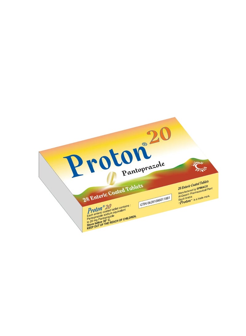 Proton 20 mg 14 Tablet