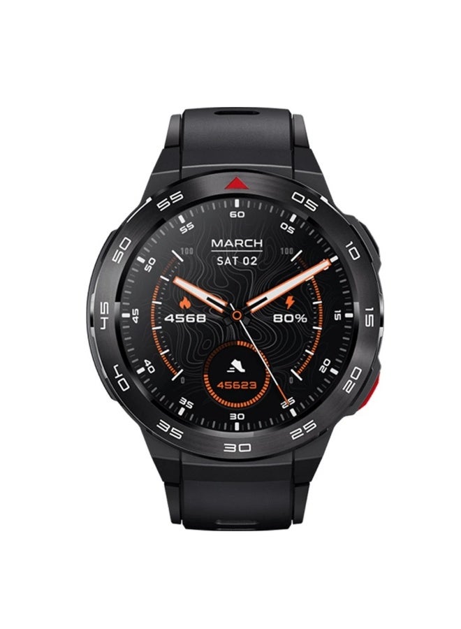 Mibro GS Pro Black Smartwatch – High quality, AMOLED display, GPS technology, Bluetooth calls, 460mAh battery, 5ATM water resistance, 105 sports modes - Image 1