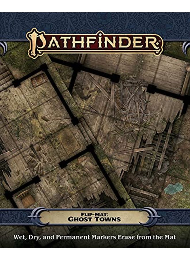 Paizo Pathfinder Flipmat Ghost Towns - Image 2