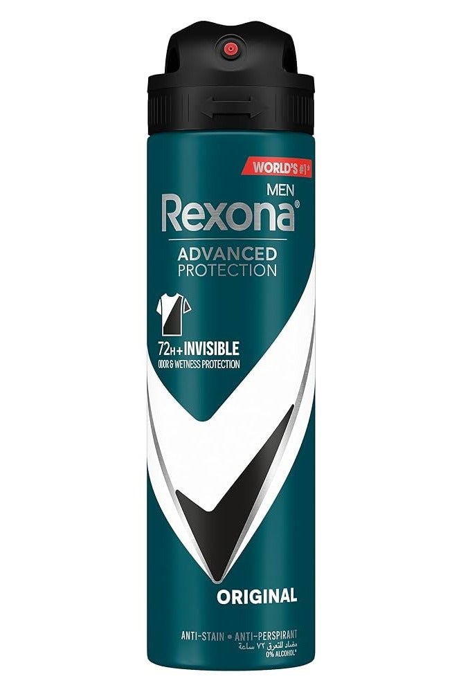 Rexona رذاذ مزيل العرق الأصلي للحماية المتقدمة للرجال