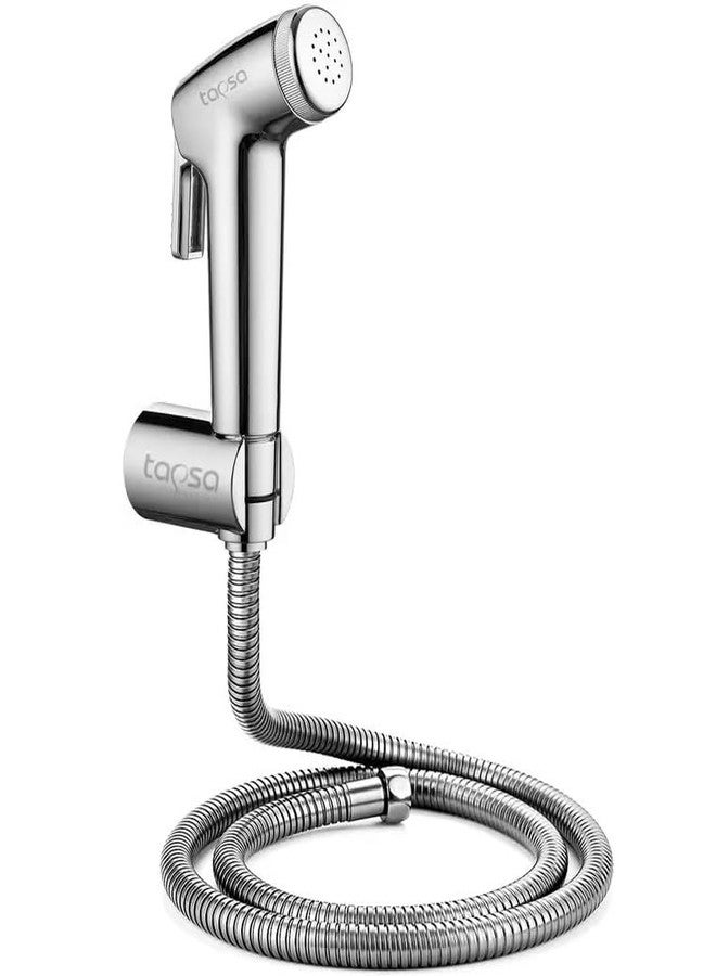 TAPSA LUXURY BATHING Tapsa Conty Series ABS Health Faucet/Faucet Set with SS-304 1 Mtr Tube and Hook Health Faucet (Wall Mount Installation Type) - Image 1