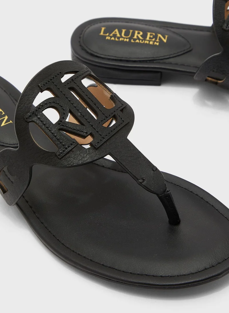 Lauren Ralph Lauren Japonki Low Heel Sandals