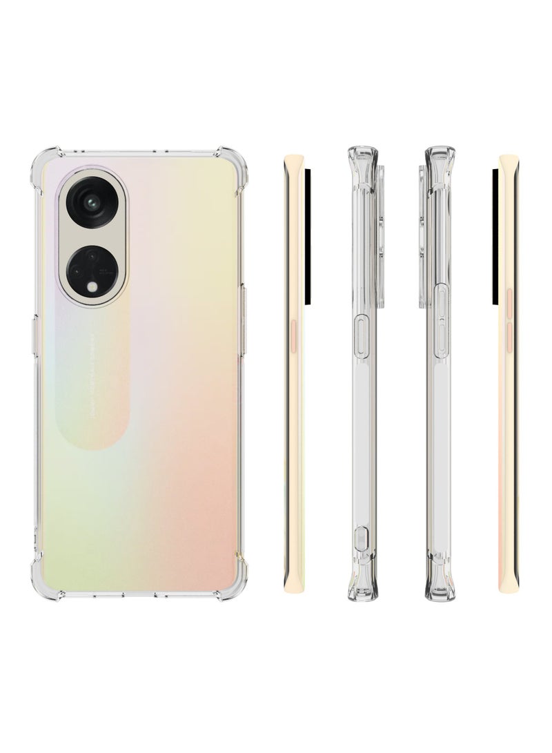 URBBKING Protective Case Cover For OPPO Reno 8T 5G Clear - Image 2