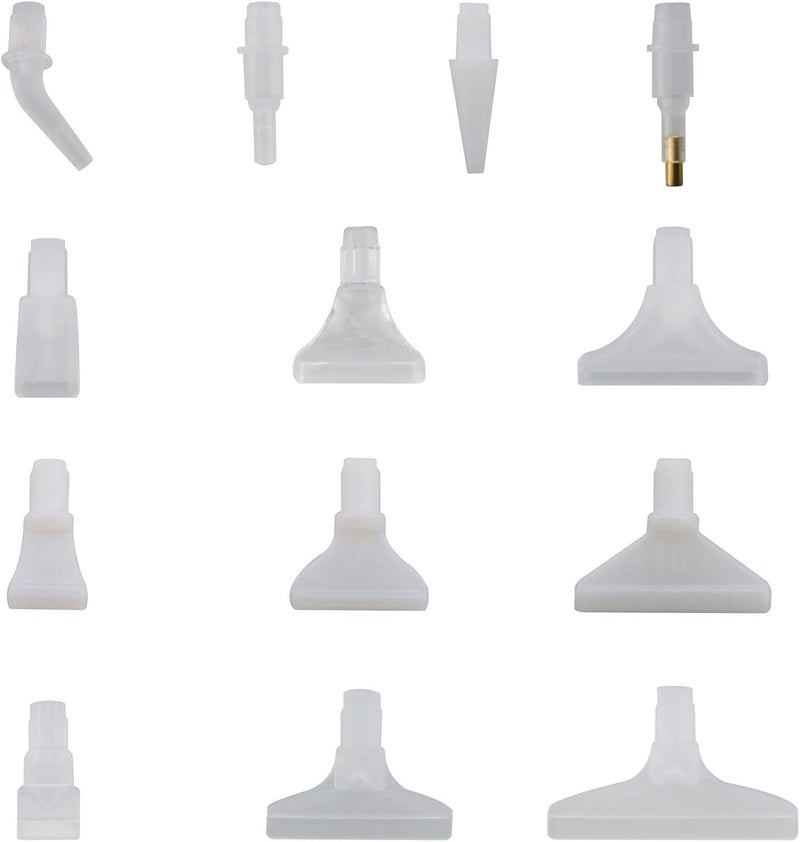 كلاراكو مجموعة من 5 قطع من رؤوس أقلام الحفر البديلة للتطريز من كلاركو، مكونة من 13 قطعة لكل مجموعة، مناسبة للوحات الماسية 5D، التطريز اليدوي، أدوات سريعة - Image 1