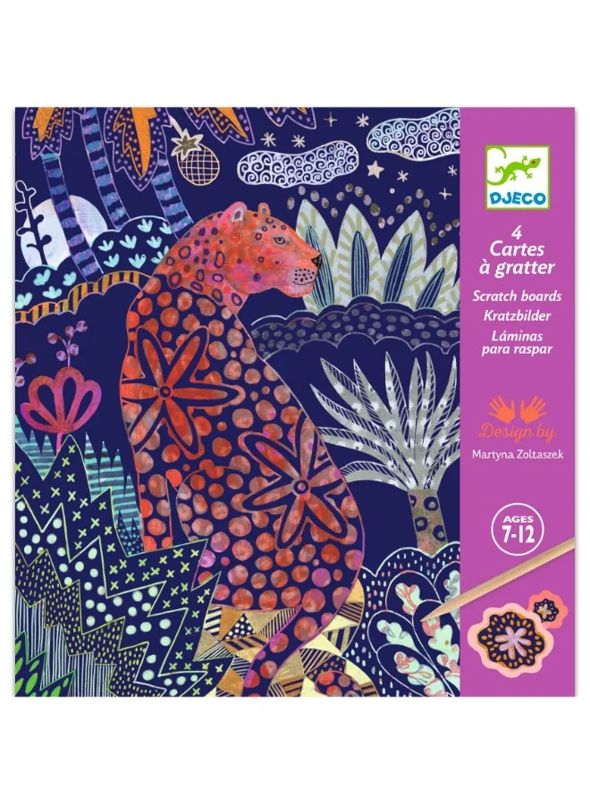 DJECO Lush Nature Scratch Cards