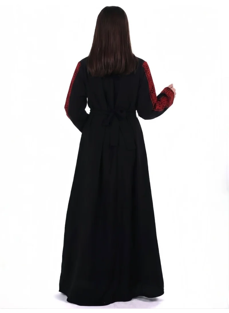 AL BENT AL SHARQIEH  Ladies Belted Embroidered jalabiya dress for Women | Best Price UAE