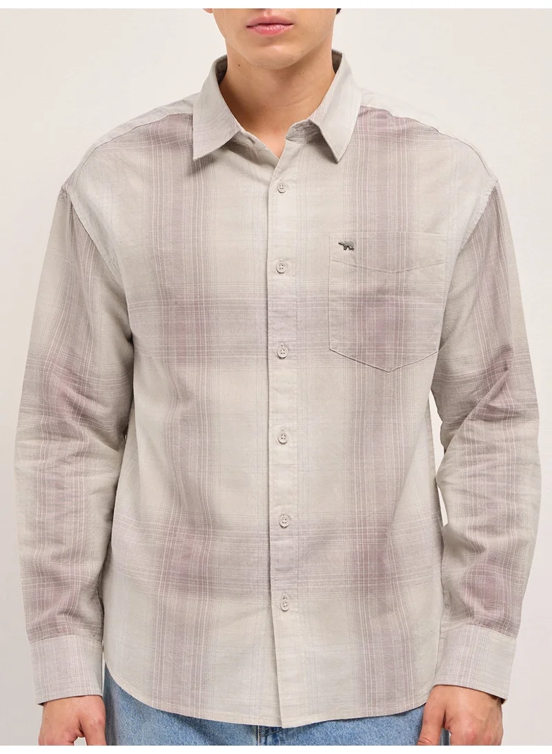 THE BEAR HOUSE  Men’s Long Sleeve Shirt – Classic, Comfortable and Stylish Essential for Work, Travel or Casual Outings for Men | Best Price UAE