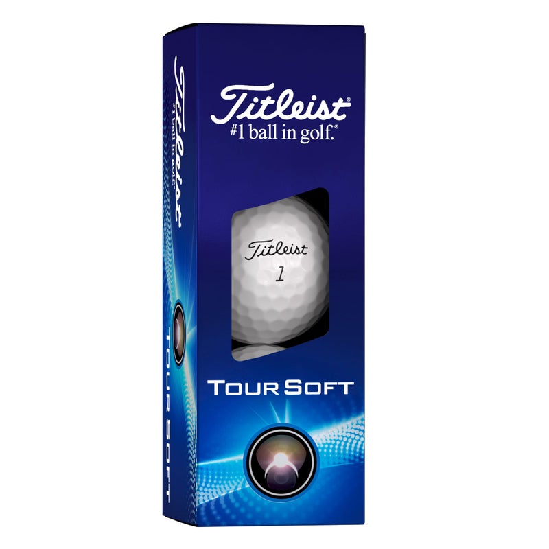 Titleist كرات جولف تايليست تور سوفت، بيضاء (12 كرة) - Image 2