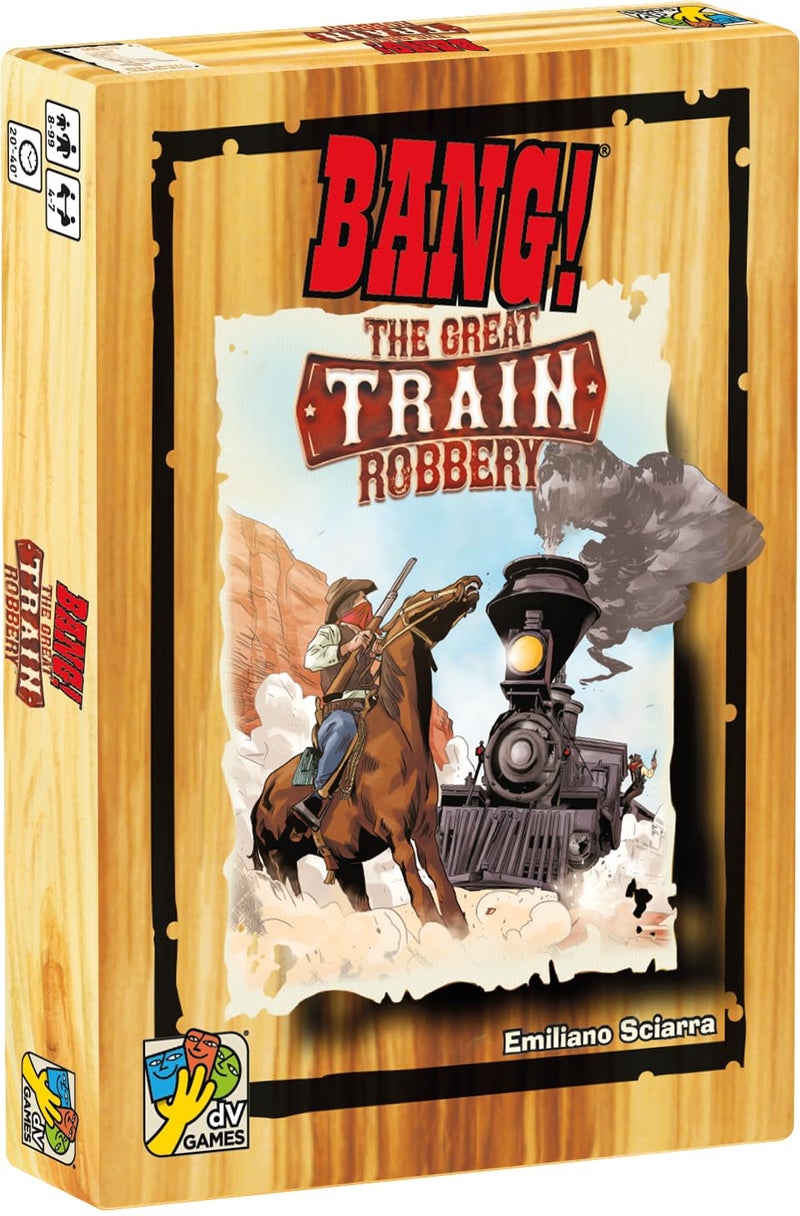 DV GIOCHI Bang The Great Train Robbery Card Game - Image 1