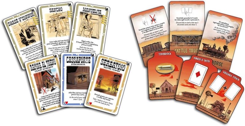 DV GIOCHI Bang The Great Train Robbery Card Game - Image 2