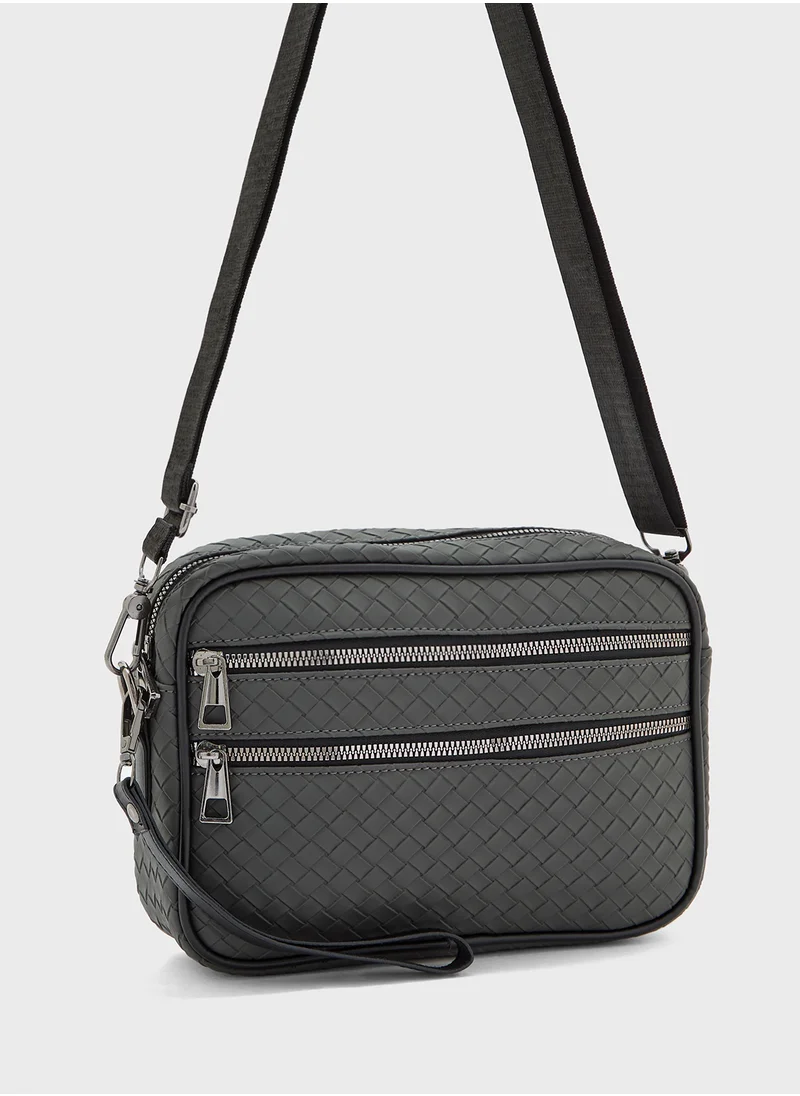 Robert Wood Casual Crossbody Messenger Bag