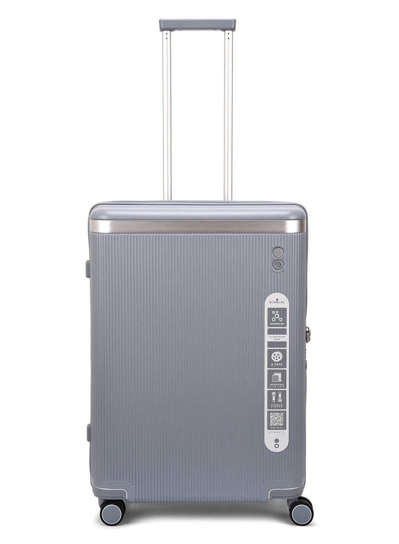 Echolac Dynasty 67cm Hardcase Non-Expandable 4 Double Wheel Check-In Luggage Trolley - Image 1
