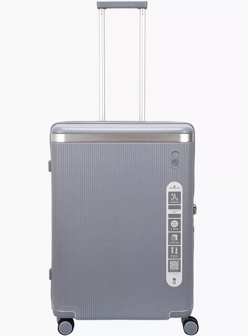 إيكولاك حقيبة سفر ترولي دايناستي 67 سم صلبة بعجلات مزدوجة غير قابلة للتوسيع - Image 1