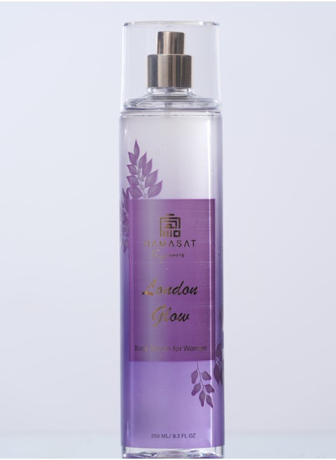 London Glow body splash, 250 ml, from Hamasat