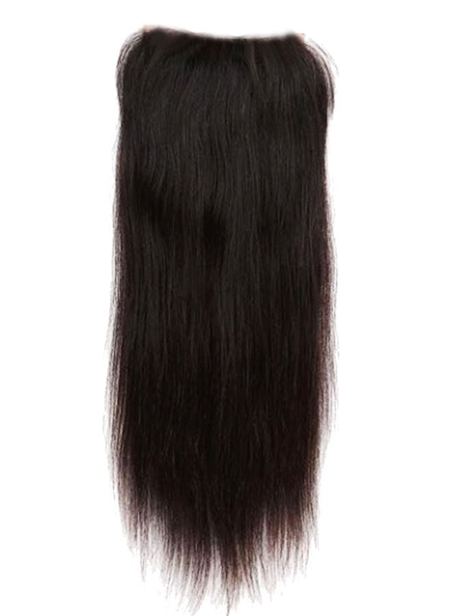 NIBEMINENT Human Hair Wig Black 14inch