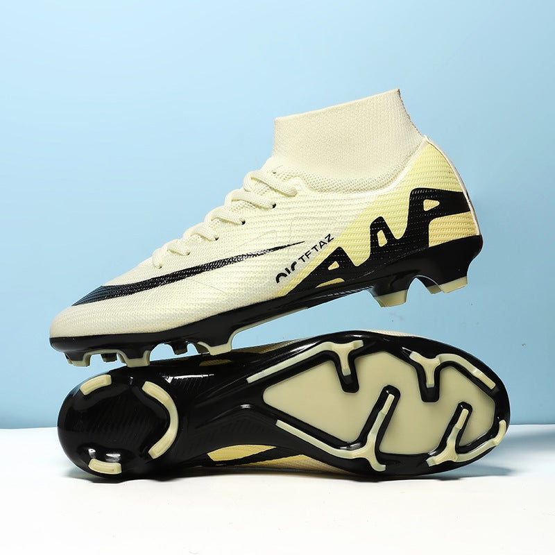 Putian Seamless Flying Weaving T16 Football Shoes Spike Broken Nails Outdoor Training Sneaker For Male And Female Teenagers - Image 3