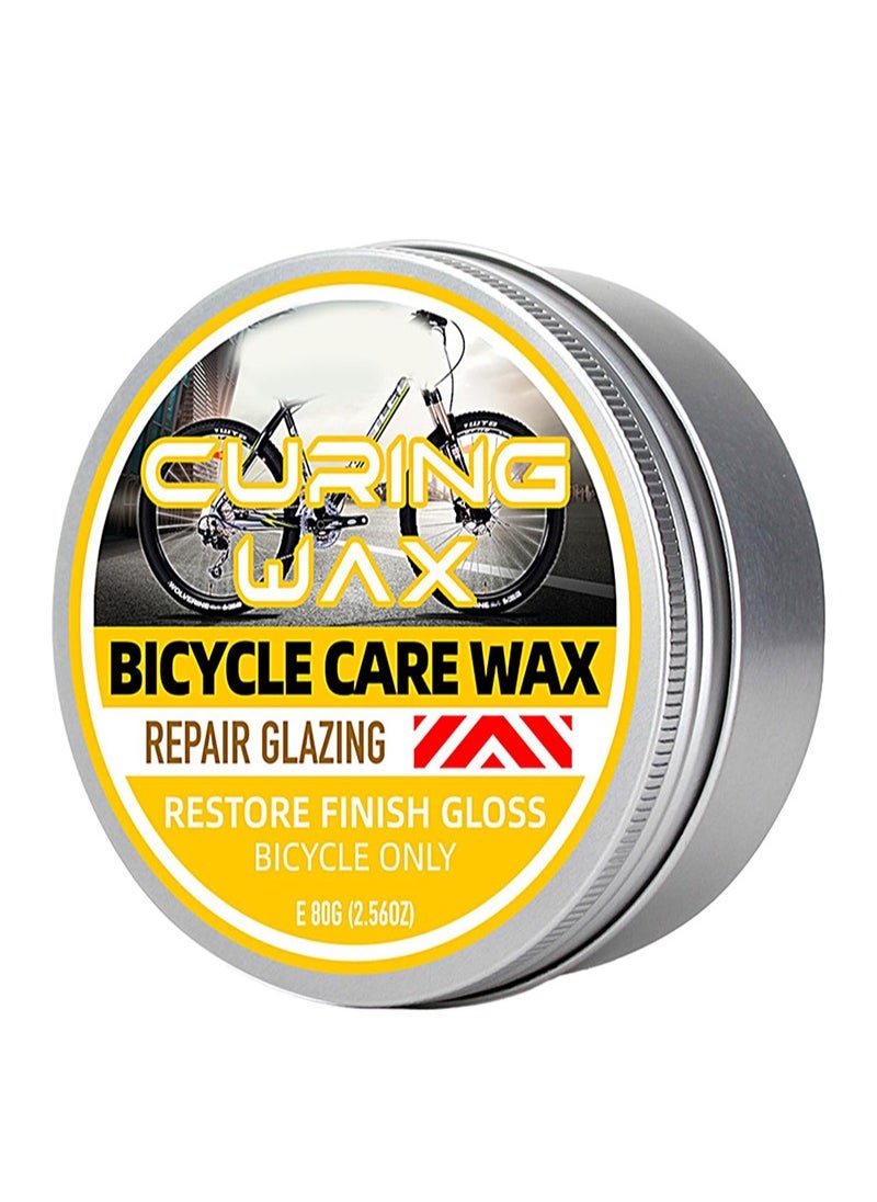 WILLIAM WEIR Bike Maintenance Wax, Mountain Bike Care Wax Car Body Scratch Paint Gloss Solid Wax Bike Refurbishment Wax Maintenance Gloss Coating Maintenance Scratch Polishing Car Wax  - Image 1
