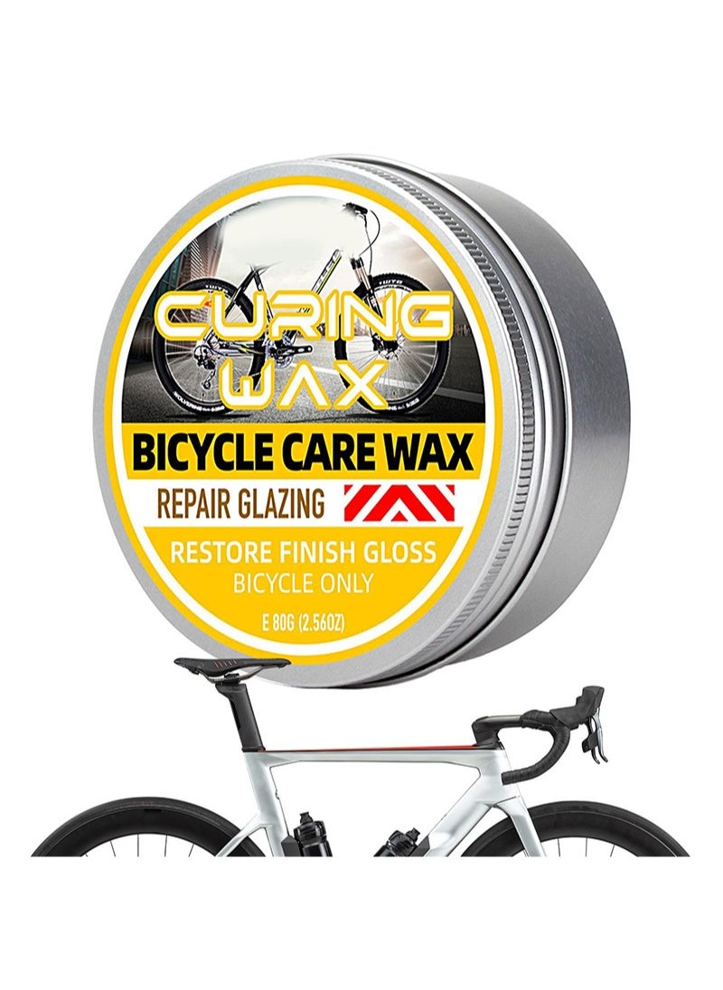 WILLIAM WEIR Bike Maintenance Wax, Mountain Bike Care Wax Car Body Scratch Paint Gloss Solid Wax Bike Refurbishment Wax Maintenance Gloss Coating Maintenance Scratch Polishing Car Wax  - Image 2
