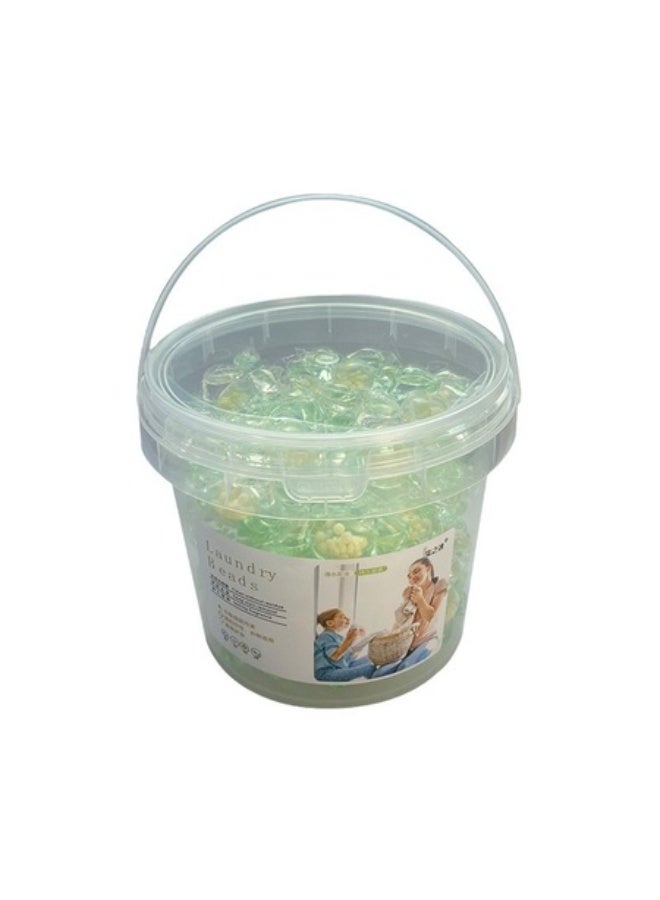 دلو خرز غسيل بنقشة الكاميليا، 100 قطعة - Image 2