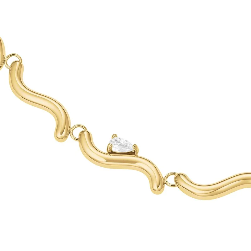 RoseField Rosefield Drop Wave Bracelet Gold - JBDWG-J1305