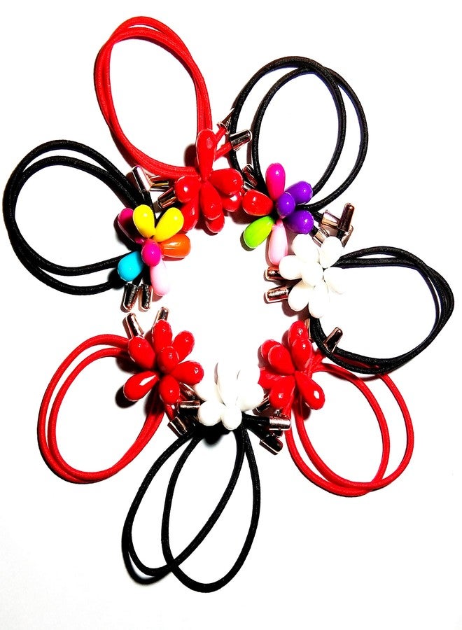 Drishti® Stylist Color-full Hair Rubber For Girls-Women Pack of 20 (Random Assorted Colour) - Image 3