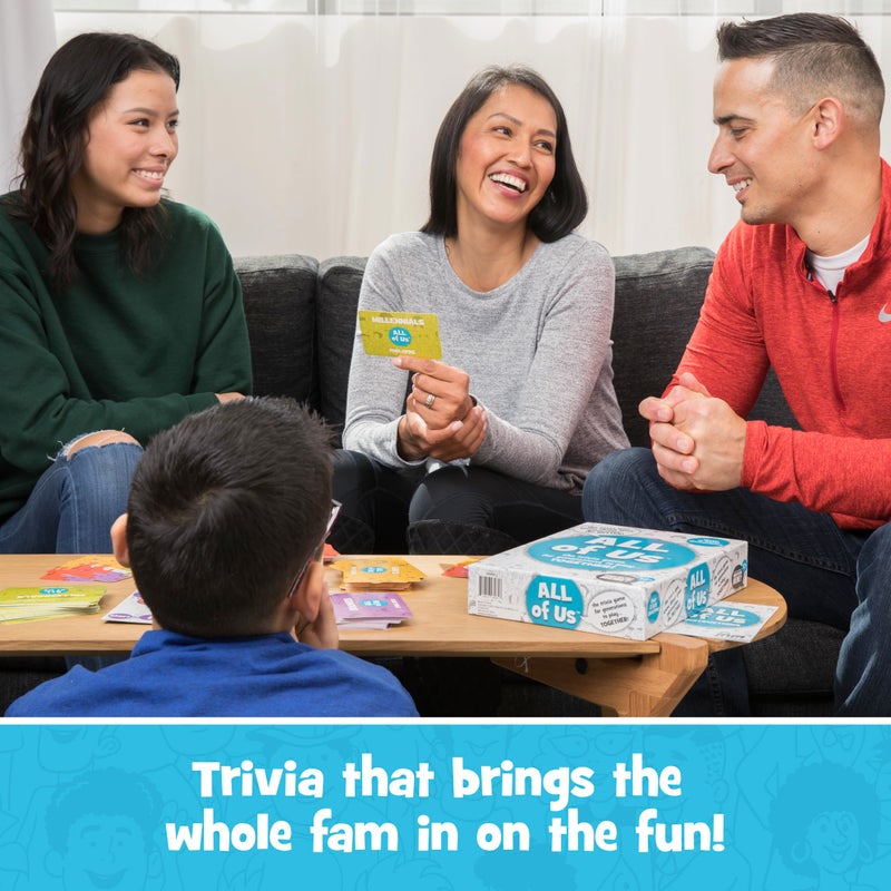WHAT DO YOU MEME? All of Us - The Family Trivia Game for All Generations - Family Card Games for Kids and Adults - Image 2