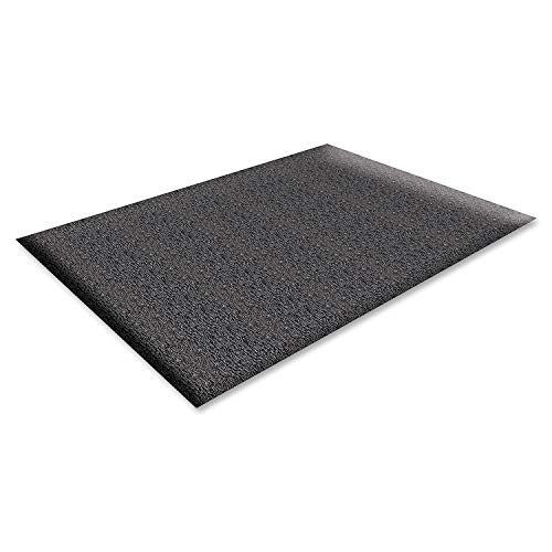 Genuine Joe Genuine Joe AntiFatigue Mat Nitrile RubberVinyl 3 by 5Feet Black 