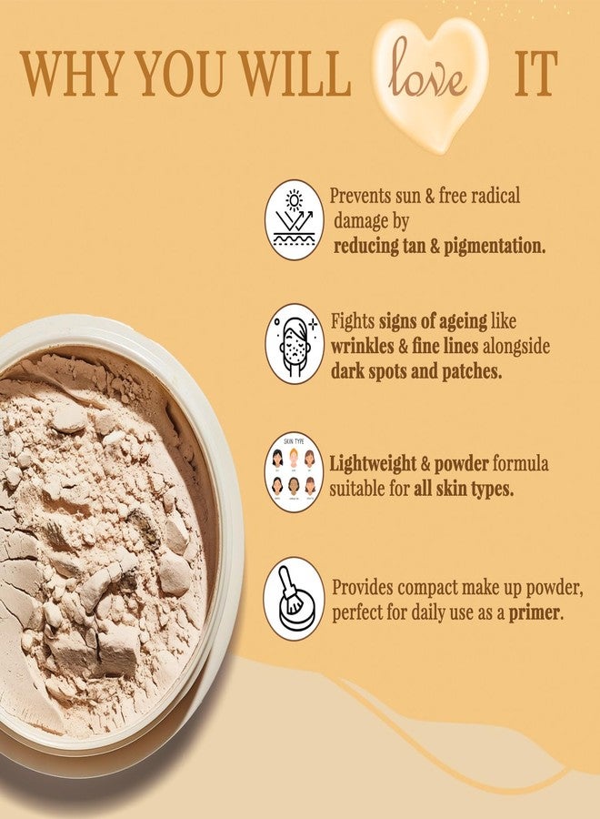 Parampara Ayurved Shadow Medicated Powder | Thermal & Pollution Protective Face & Body Powder with Arjuna, Yava, Guruchi & Kaolin | Ayurvedic Skin Shield for Daily Use | For All Skin Types | 20g - Image 3
