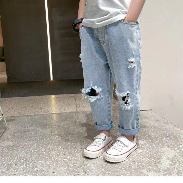 Children's Ripped Jeans - Image 4
