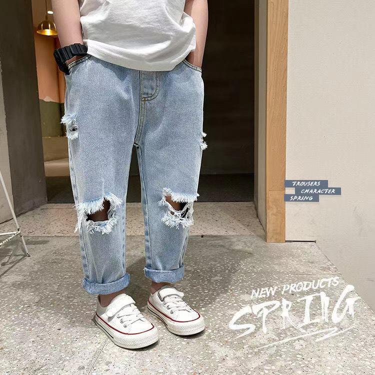 Children's Ripped Jeans - Image 3