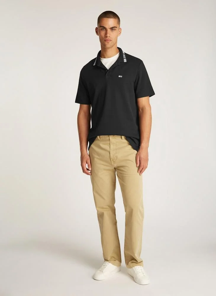 TOMMY JEANS Short Sleeve   Polo Shirt