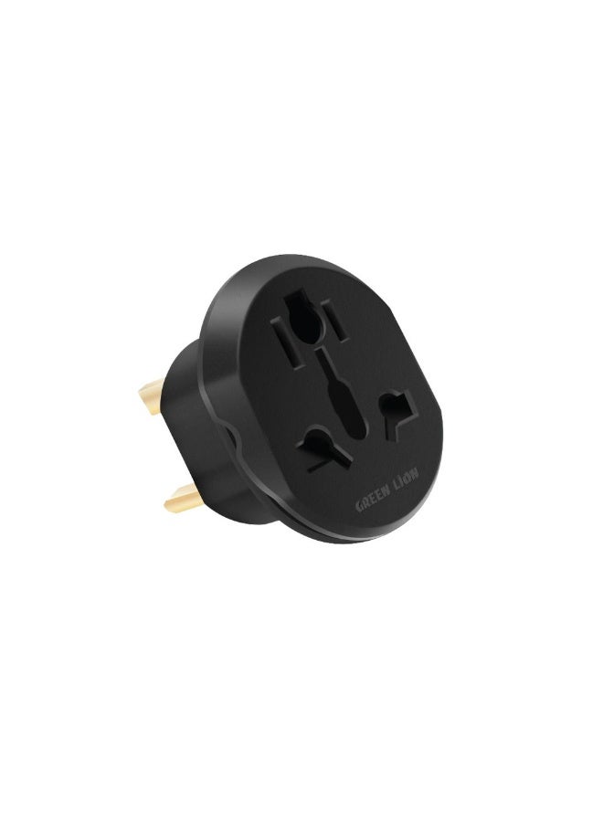 GREEN LION Universal Conversion Plug 2 UK - Black - Image 1