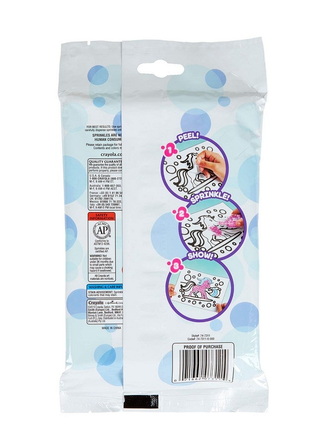 Crayola Sprinkle Art Say What Activity Kit, Word Art, Gift for Girls, Age 5, 6, 7, 8 - Image 5