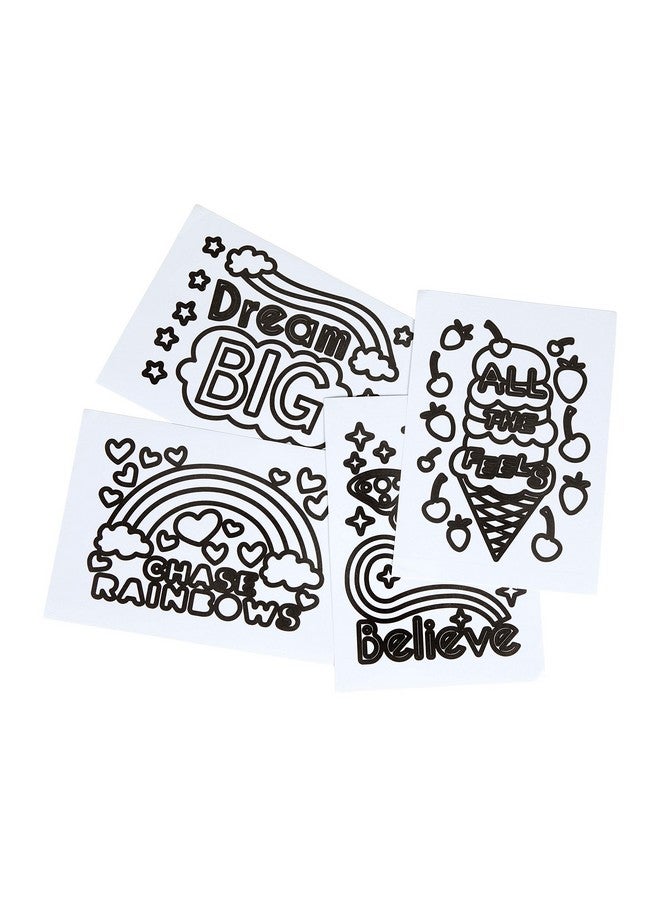 Crayola Sprinkle Art Say What Activity Kit, Word Art, Gift for Girls, Age 5, 6, 7, 8 - Image 3