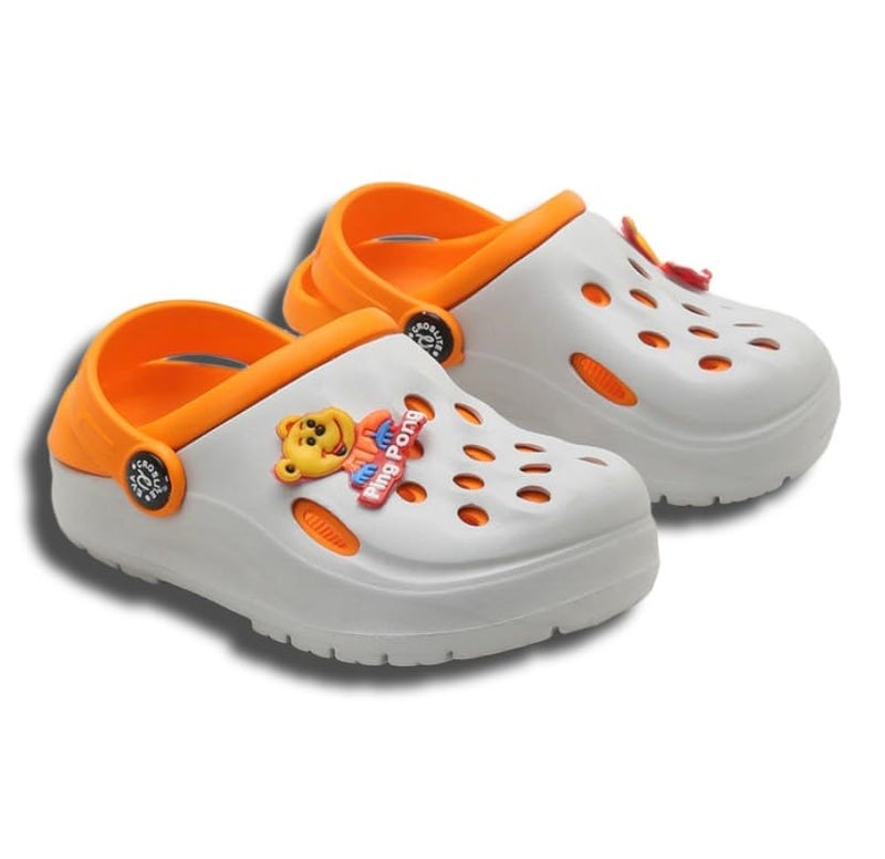 UNIAGE Unisex CS - 02 Clogs for Kids with Cute Bear Design - Image 1