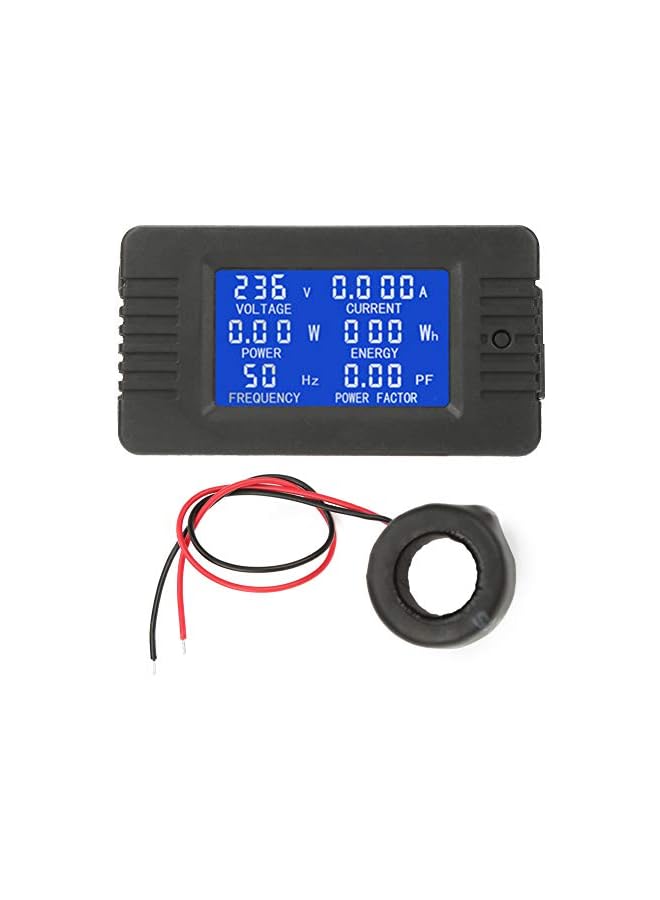 promass Multimeter Panel, AC Digital Current Voltage Power Energy Battery Monitor With Closed Type CT, 100A Digital Multimeter Voltage Meter Panel - Image 2
