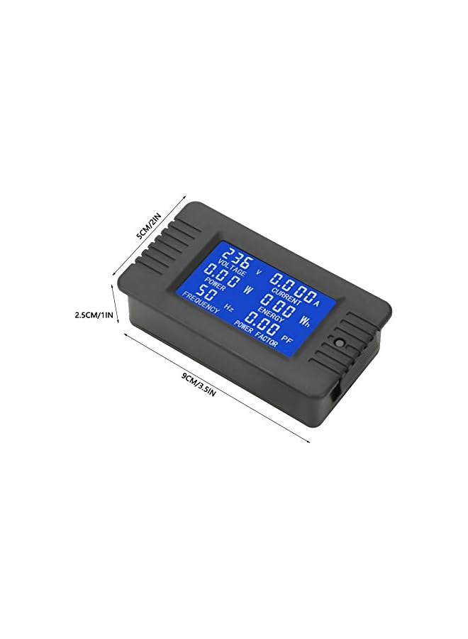 promass Multimeter Panel, AC Digital Current Voltage Power Energy Battery Monitor With Closed Type CT, 100A Digital Multimeter Voltage Meter Panel - Image 3